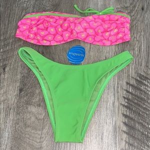 NWT Brazilian Bikini Set One Of A Kind